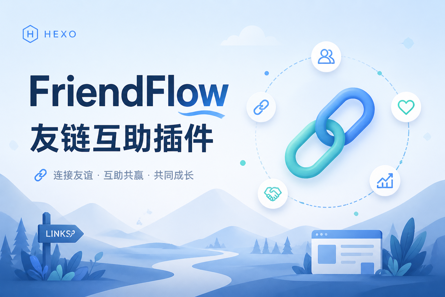 FriendFlow 友链互助插件